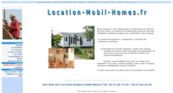 Desktop Screenshot of location-mobilhomes.com